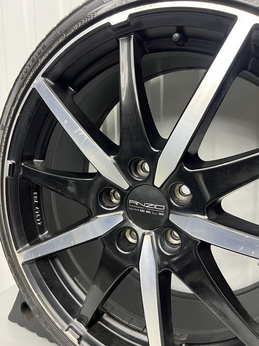 Alufelgi KOMPLET 5x112 19 cali ANZIO VW Audi Skoda Mercedes Zimowe