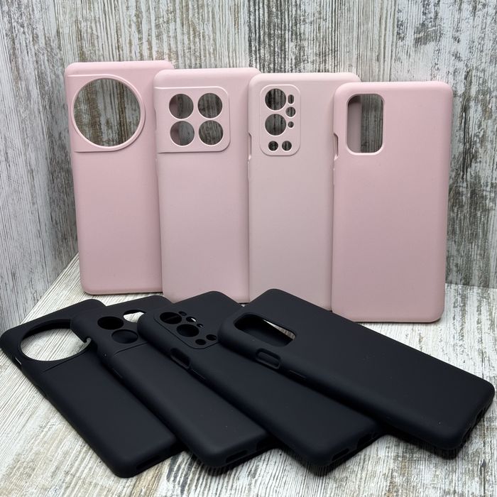 Чехол софттач Silicone Case на OnePlus 9 Pro/ 10 Pro/ 8Tи др. Чохол