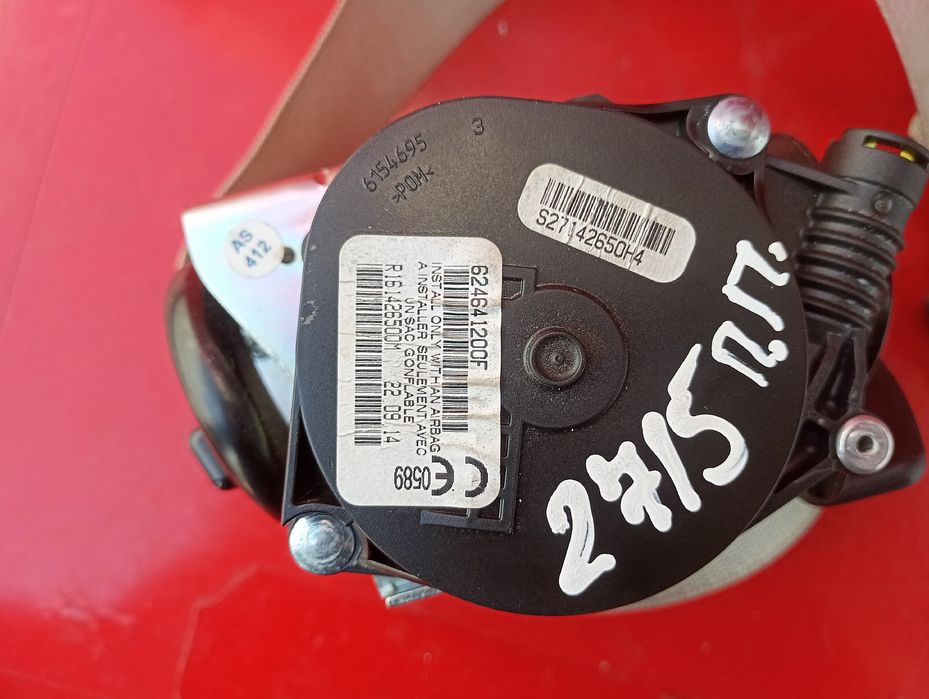 Ремень безпеки BMW X5 F15 Пасок безпеки БМВ Ф15 Безопасность розборка