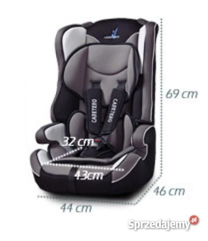 Fotelik samochodowy Caretero Vivo Gray