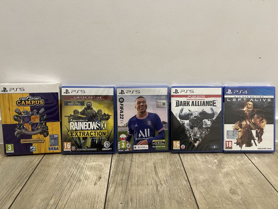 Playstation 5 + gry