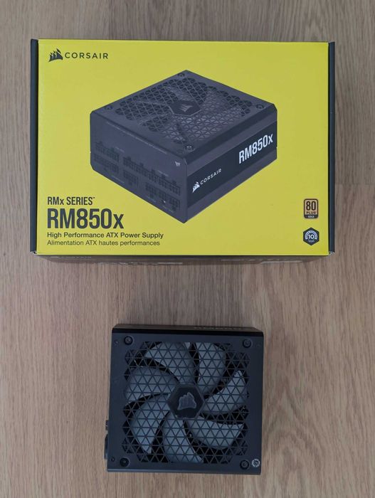 Fonte Corsair RM850x 850W 80 PLUS Gold modular com caixa (3 unidades)