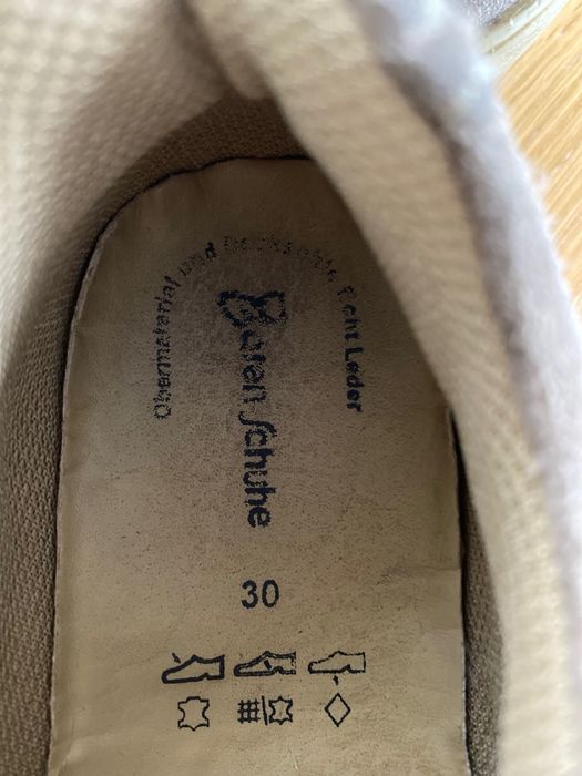 Baren Schuhe półbuty prawdziwa skóra. Roz 30