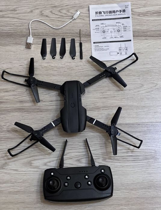 Складаний міні дрон E99 з камерою