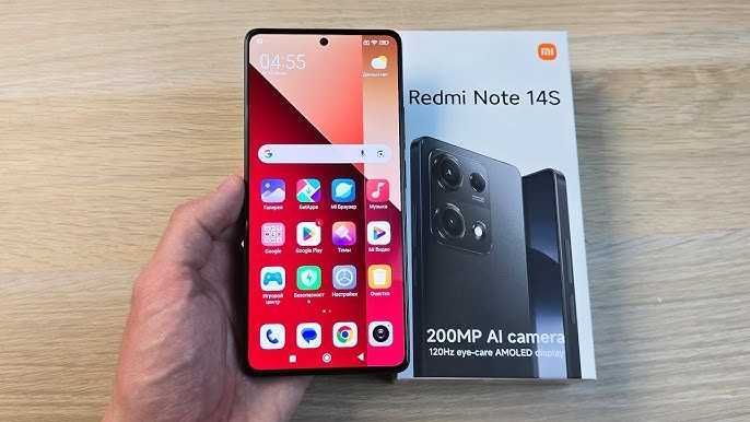 Смартфон Xiaomi Redmi Note 14S 8/128GB-8/256-NFC+ (adapter) Краща Ціна
