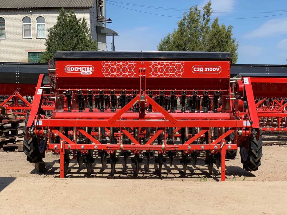 Міні сівалка зернова навісна СЗ 1,8 2,1 2,4 2,7 під трактор Ловол ЮМЗ