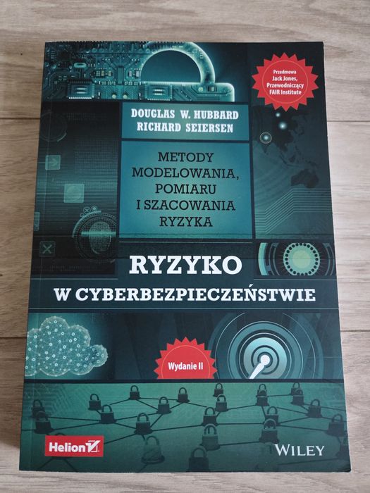 "Ryzyko w cyberbezpieczeństwie" Douglas Hubbard, Seiersen