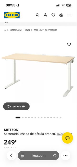 Secretaria Ikea 160x80cm