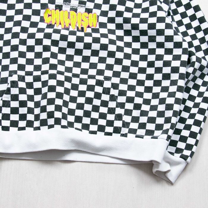 Childish cropped boxy bluza w kratę S