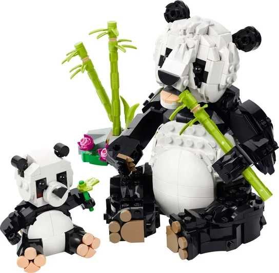 Lego CREATOR 31165 DZIKIE ZWIERZĘTA : rodzina pand