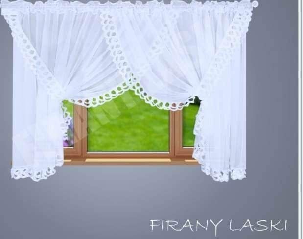 Firana 400x160 Firany Gotowe firanki gipiura