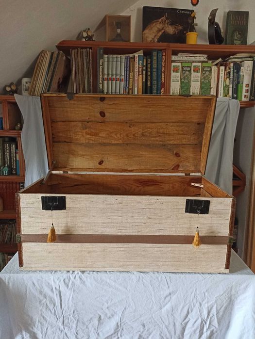 Mala antiga restaurada