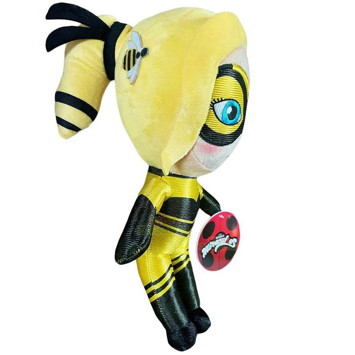 Maskotka Królowa Pszczół 30cm Pluszak Miraculum Biedronka I Czarny Kot