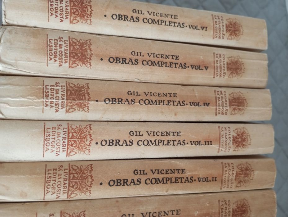 Gil Vicente Colecção de Clássicos Sá da Costa (Completa)