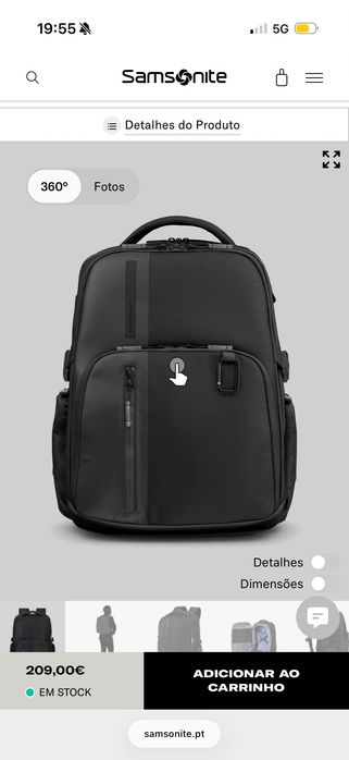 Mochila Samsonite