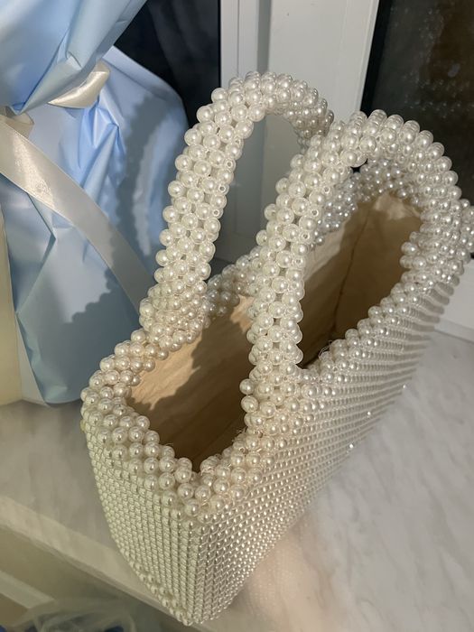 Сумка з перлин ручна робота