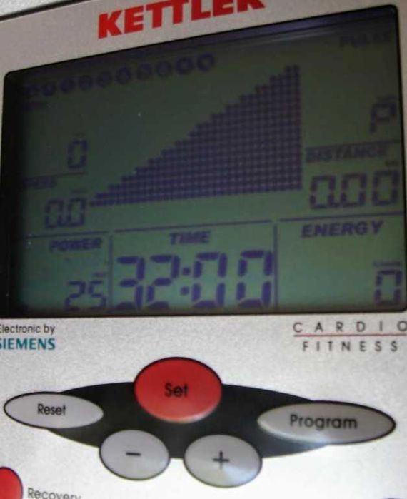 Rower do 150 kg Kettler Ergometer Rx1 programy treningowy stacjonarny