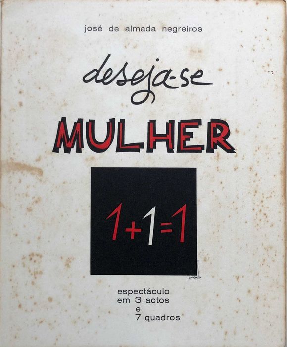 Deseja-se mulher - Almada Negreiros - 1ª ediçãp