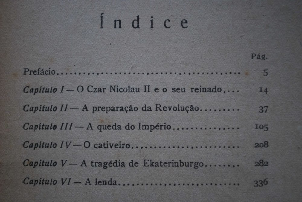 O Czar Nicolau II e A Revolução de Jean Jacoby (1.ª Edição 1933)