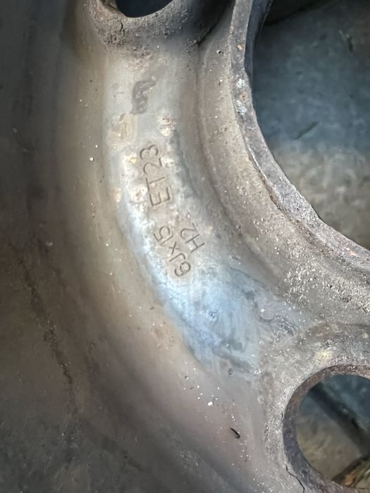 Диски металеві поштучно пара R 15 Peugeot Citroen 4/108