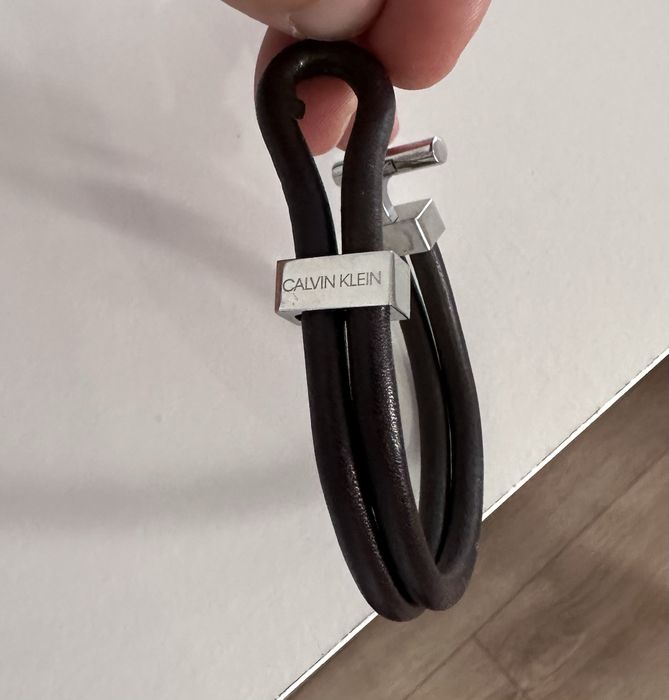 Pulseira Calvin Klein original castanha