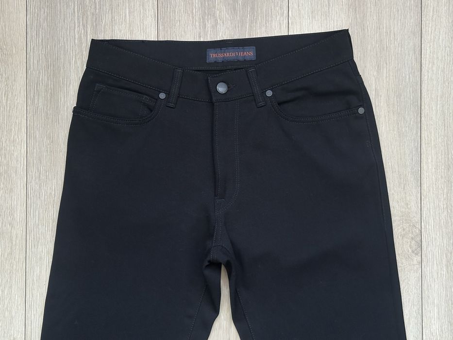 Джинси чорні Trussardi jeans