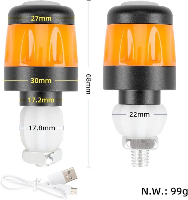 Conjunto led para trotineta