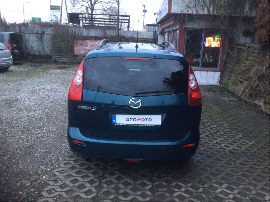 Mazda 5 z Gazem 7 osobowa