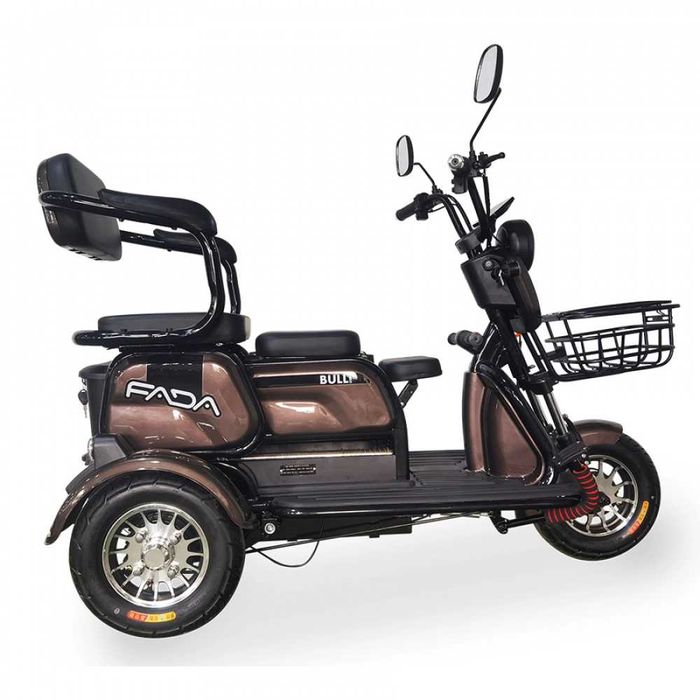 Электроскутер трехколесный Электротрайк 1100W Електричний скутер