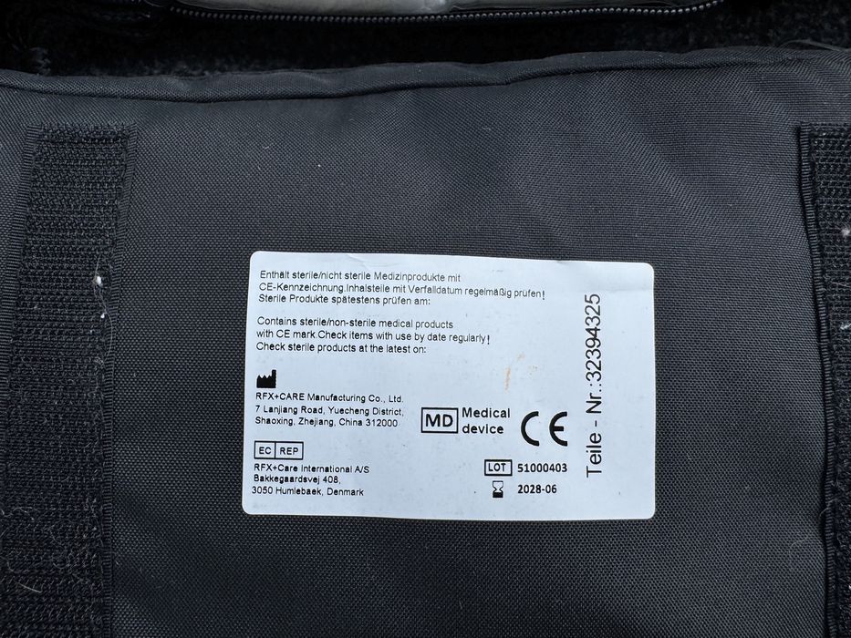 Автомобільні аптечки для автомобіля Mercedes, BMW, Mini, VW, Audi.