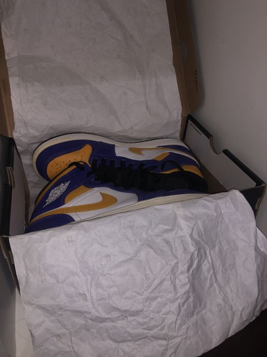 Air jordan 1 mid lakers