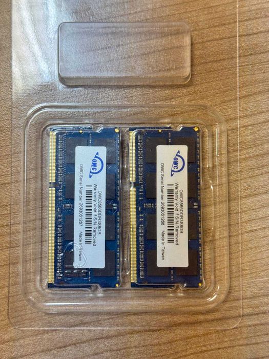 Оперативна пам'ять OWC DDR3 16GB (2x8GB) 1066MHz SO-DIMM Kit