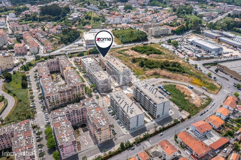 T2 +1 Novo, com Varanda, Garagem e Acabamentos Gama Alta – Gaia