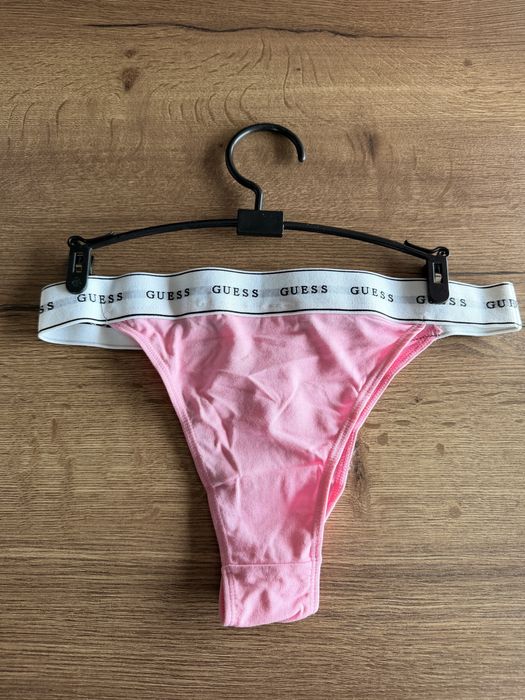 Guess majtki bielizna z napisem r M albo S wycięte brazyliany figi
