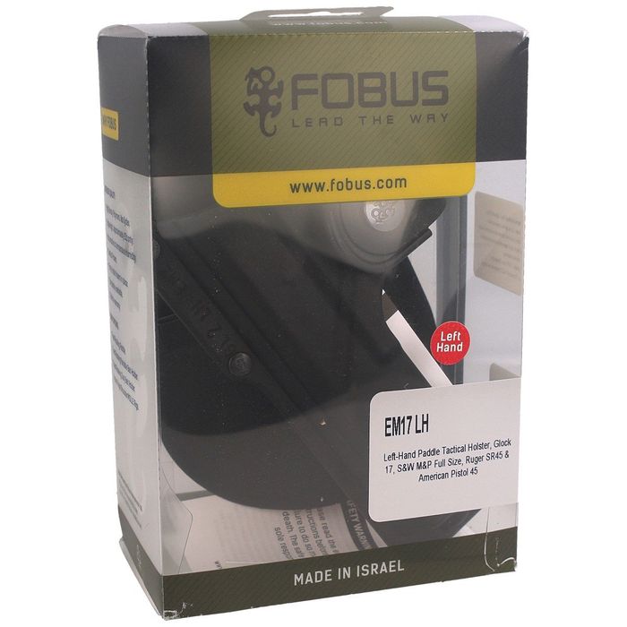 Kabura Fobus Glock 17, 22, 31, S&W, Ruger Lewa (EM17 LH)