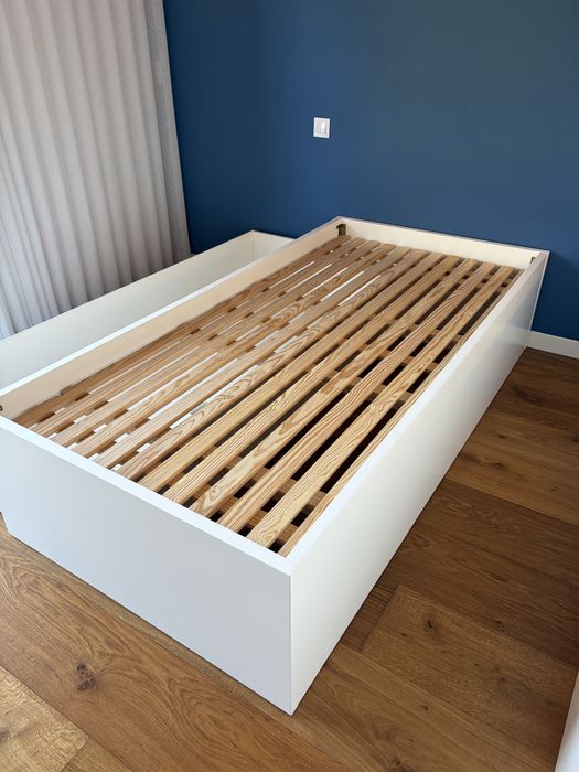Cama de solteiro 190x90 com gavetao