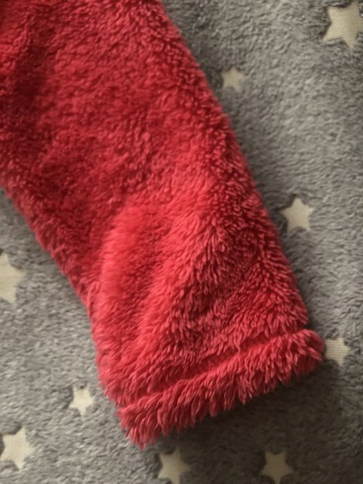 Bluza z misiem panda z kapturem love me lekka ciepła