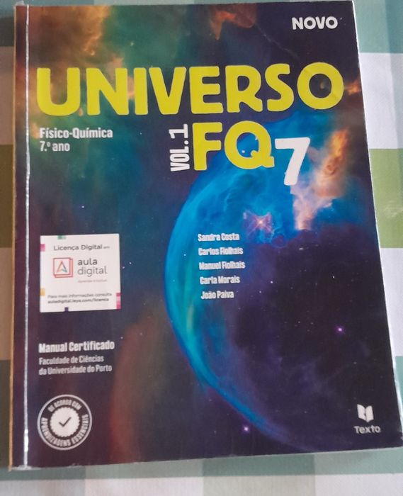 Manuais de físico quimica 7 ano