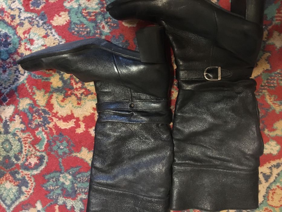 Buty-kozaki zimowe wsuwane