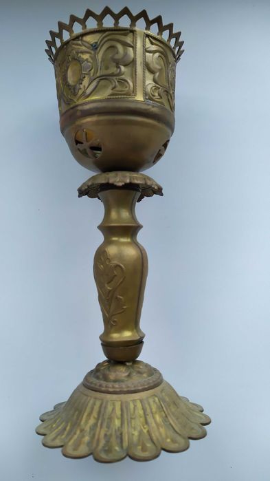 Лампадка латунна