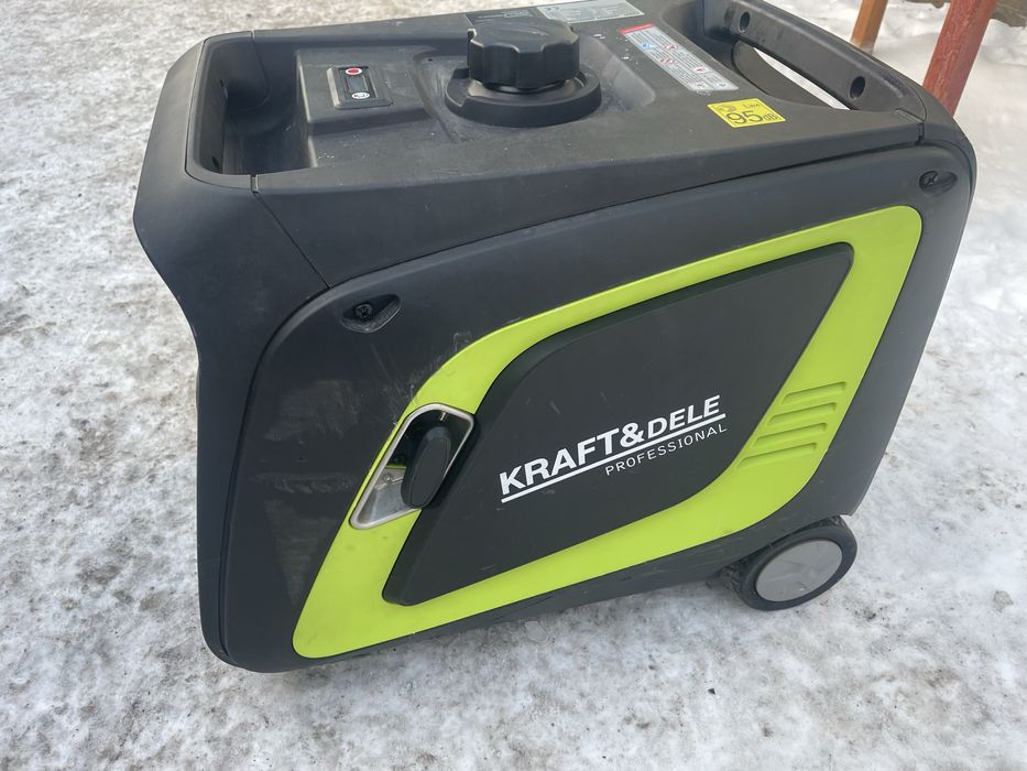 Генератор інверторний kraft&dele 4,5/4,9 кіловат
