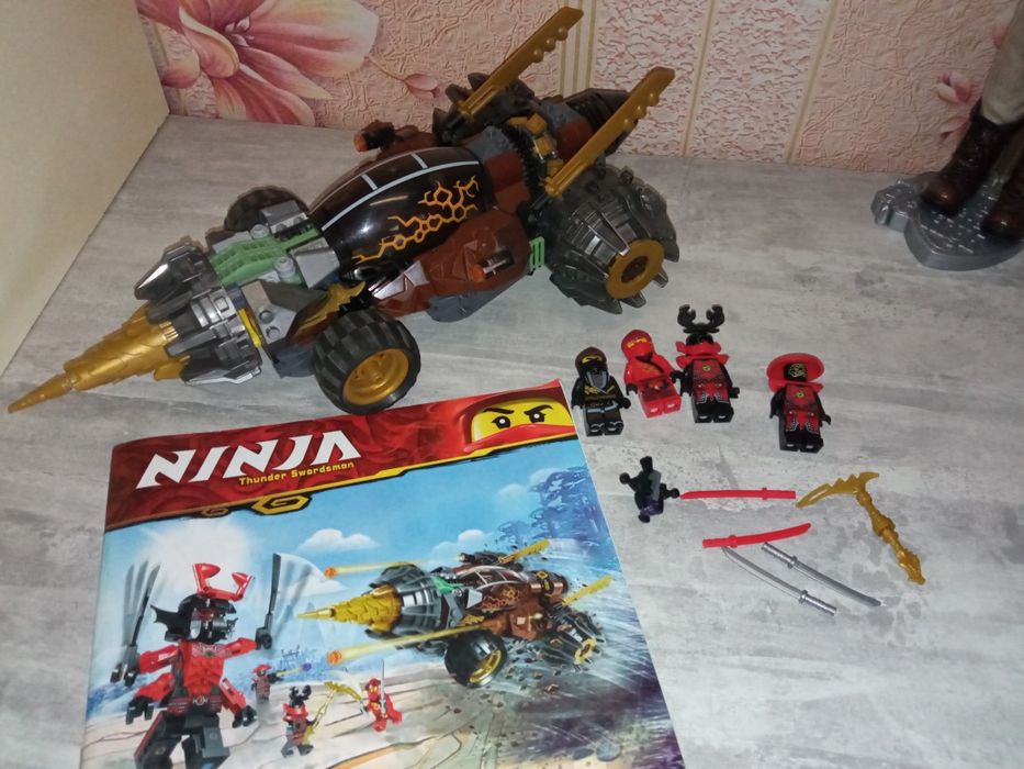 Конструктор lego Ninjago Земляний бур Коула. Лего ніндзяго