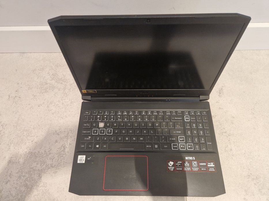 Laptop Acer Nitro 5 uszkodzony