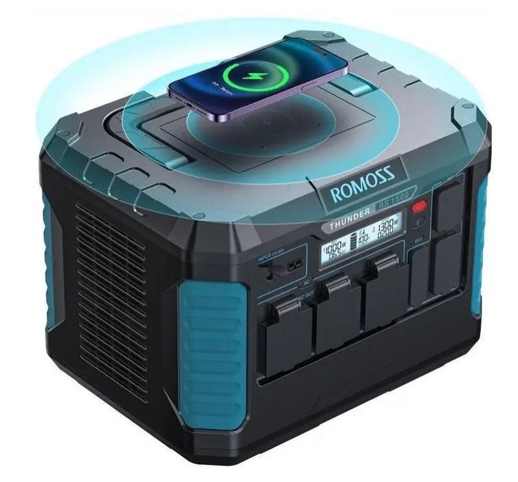 Зарядна станція ROMOSS RS1500 1500 ВТ НОВА!