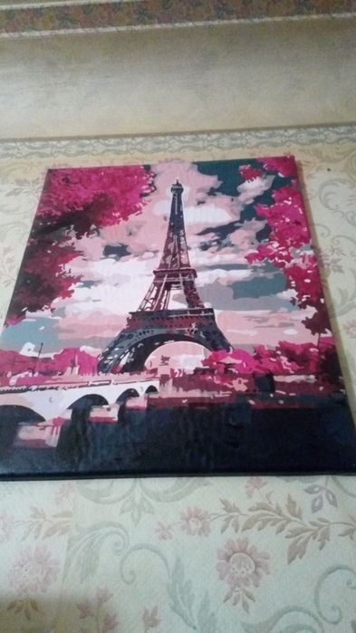 Три картины по номерам, готовые.: 420 грн. - Живопис Полтава на Olx