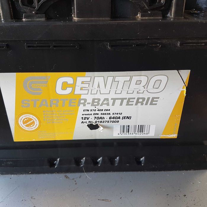 akumulator centro starter-batterie 70ah 640a en
