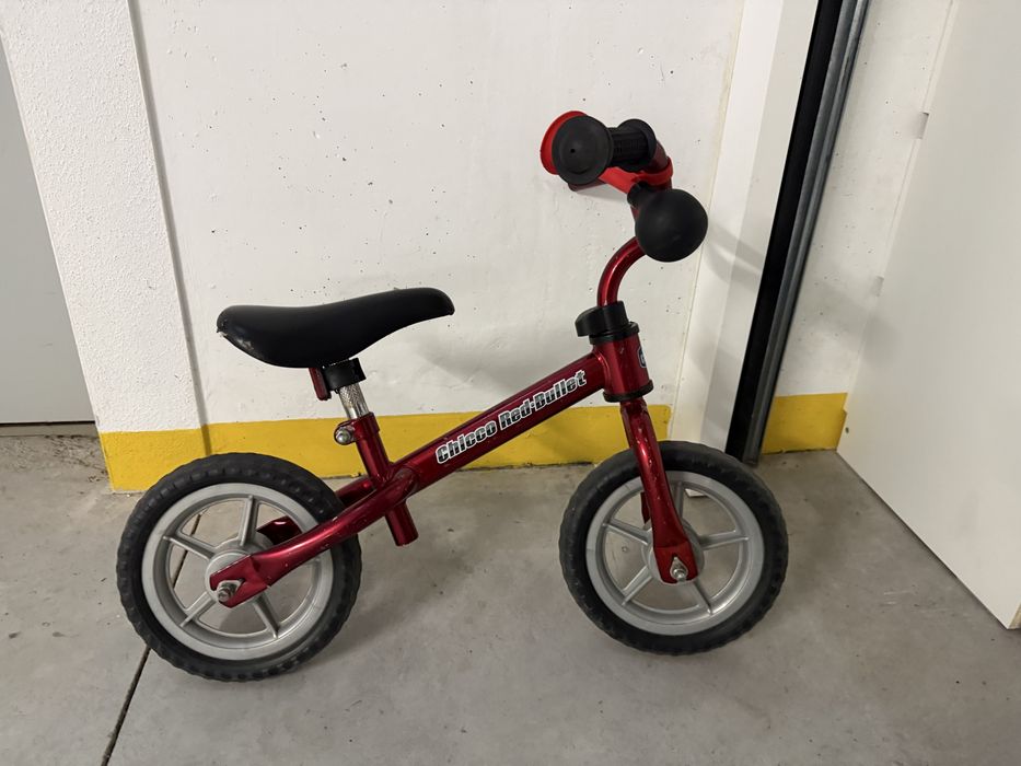 Bicicleta sem pedais chico