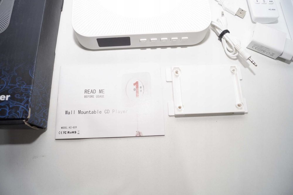 183 Odtwarzacz CD radio USB Z-809 ścienny BLUETOOTH biały