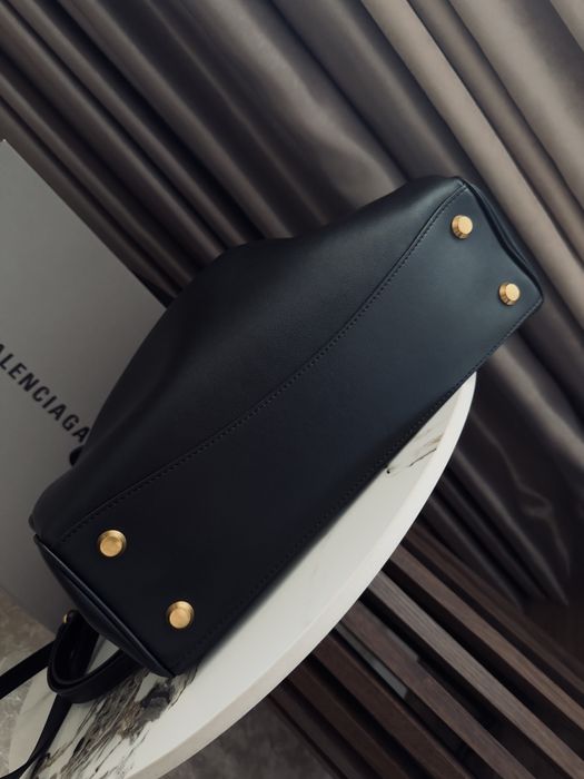 Шкіряна сумка чорна