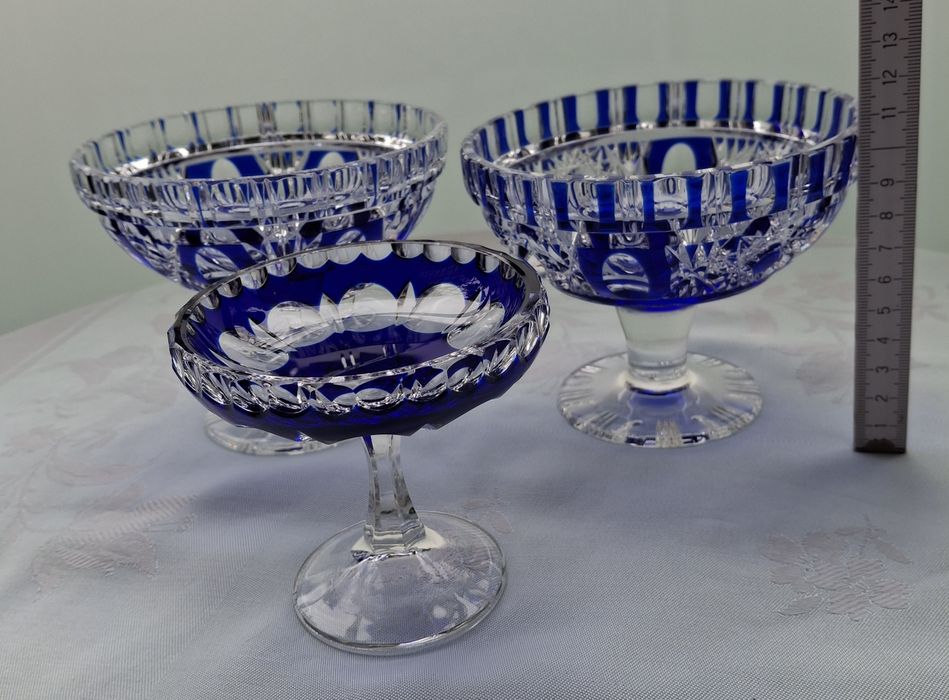 Вази кольоровий кришталь